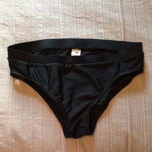 Liz Lange Maternity Bikini Bottom Black Medium